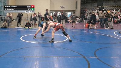 111 lbs Rr Rnd 8 - Brady Genard, Mat Assassins Black - MSE vs Chris Wolf, Revival Oange