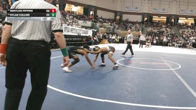 138-2A/1A Cons. Round 1 - Dylan Collins, Forest Park vs Braylon Pippins, Frederick Douglass-PG