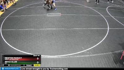 61 lbs Semifinal - Newton Manucy, Ninety Six Wrestling vs Bryce Eller, JET