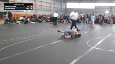 80 lbs Round 2 (6 Team) - Jaxson Hahn, Neighborhood Wrestling vs Wake Preslan, Perrysburg WC