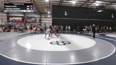 61 kg Cons. Rd Of 32 - Marlo Clark, Indiana RTC vs Michael Esteban, Michigan Wrestling Club