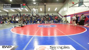 102 lbs Final - Ramzi David, Berryhill Public Schools vs Mia Ortega, Edison Eagles Jr. High