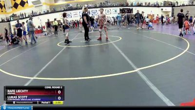 83 lbs Cons. Round 2 - Rafe Liechty, Indiana vs Lukas Scott, Contenders Wrestling Academy