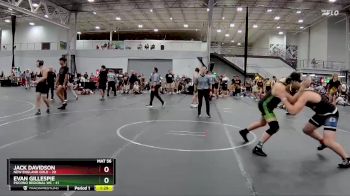 190 lbs Round 5 (8 Team) - Evan Gillespie, Pocono Regional WC vs Jack Davidson, New England Gold