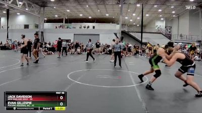 190 lbs Round 5 (8 Team) - Evan Gillespie, Pocono Regional WC vs Jack Davidson, New England Gold