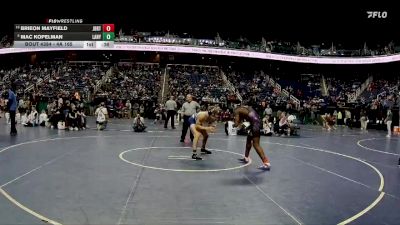 4A 165 lbs 3rd Place Match - Mac Kopelman, Laney vs Brieon Mayfield, Jack Britt