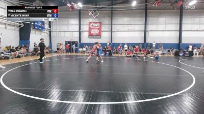 225 lbs Titan Powell, Pennsylvania Red vs Vicente Nava, Utah