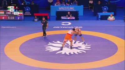 125 kg 1/8 Final - Singh Jaspooran, India vs Amir Hossein Abbas Zare, Iran