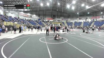 61 lbs Consolation - Finn Tiedeman, Bennett WC vs Colt Thompson, Western Nebraska Elite
