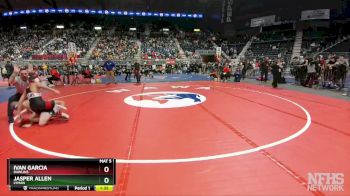 3A-113 lbs Champ. Round 1 - Jasper Allen, Lyman vs Ivan Garcia, Rawlins