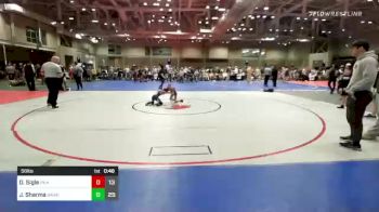 56 lbs Rr Rnd 7 - Dane Sigle, PA Alliance Grit vs Jaisen Sharma, Warhawks Wrestling Inc.