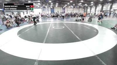 126 lbs Round Of 16 - Mason Whitney, Mat Assassins vs Ricky Springs, Prestige Worldwide