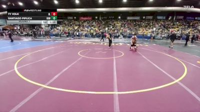 98 lbs Round 1 - Ty Volk, Devils Lake vs Santiago Piplica, Riverton USA Wrestling