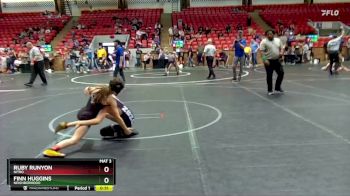 72 lbs Cons. Semi - Ruby Runyon, Nitro vs Finn Huggins, Neighborhood