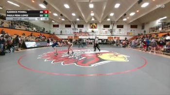 140A Round 1 - Kadence Powell, Greybull/Riverside vs Paula Pena Lopez, Cody