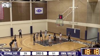 Replay: George Fox vs Dallas | Dec 20 @ 5 PM