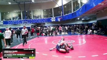 125 lbs Champ. Round 2 - Uy`Kwon Zion Wimberly, Funky Monkey vs Jeremiah Baird, Cumberlands (Ky.)