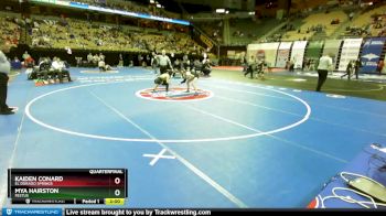 100 Class 1 lbs Quarterfinal - Mya Hairston, Festus vs Kaiden Conard, El Dorado Springs