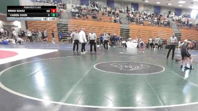 144 lbs Champ. Round 2 - Caden Cook, Faith Lutheran vs Brian Szasz, Rancho Buena Vista