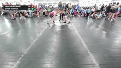 92 lbs Round Robin 2 - Hayleigh Thurecht, Valkyrie Girls 2 WC - G vs Grace Winther, North Carolina National Team - G