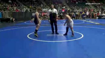 130 lbs Consolation - Malachi Anderson, Bison WC vs Colt Gamble, Warner Elite WC