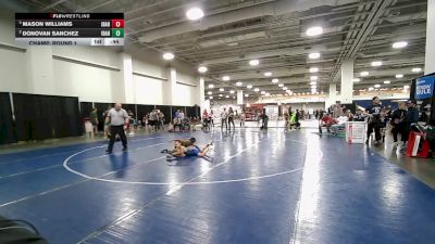 66 lbs Champ. Round 1 - Donovan Sanchez, Idaho vs Mason Williams, Idaho
