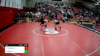 145 lbs Cons. Semi - Tanner Huemme, Greater Latrobe vs Oskar Olsen, River Valley MS