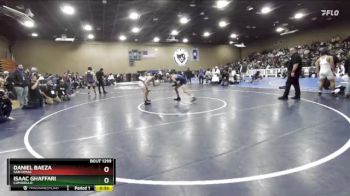 126 lbs Cons. Round 7 - Daniel Baeza, San Dimas vs Isaac Ghaffari, Camarillo