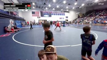 189 lbs Semifinal - Kashton Osborn, CCA vs Gabriel Eskew, H.E.M. Middle School