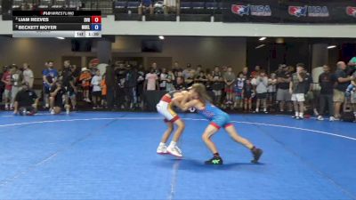 84 lbs Semis - Liam Reeves, Steel Valley Renegades vs Beckett Moyer, Moyer Elite