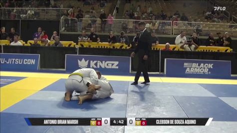Clebson De Souza Aquino vs Antonio Brian Marsh 2025 Pan Jiu Jitsu IBJJF Championship