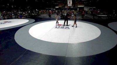 69 lbs Semis - Adaline Duarte, Rough House Wrestling vs Juliana Valdez