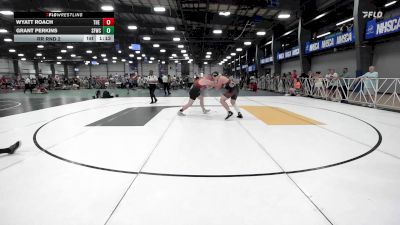 220 lbs Rr Rnd 2 - Wyatt Roach, The Asylum Black vs Grant Perkins, Sly Fox Wrestling Club