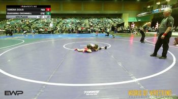 66 lbs 5th Place - Ximena Solis, Pounders WC vs Giavanna ODonnell, Greenwave Youth Wrestling Club