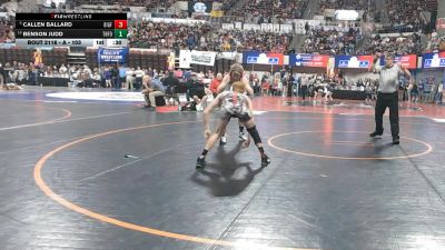 A - 103 lbs Cons. Round 1 - Benson Judd, Three Forks/Ennis vs Callen Ballard, Bigfork
