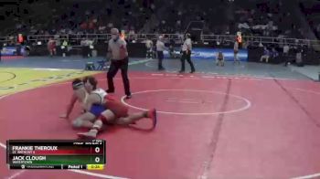 I-160 lbs Cons. Round 4 - Frankie Theroux, St. Anthony`s vs Jack Clough, Watertown