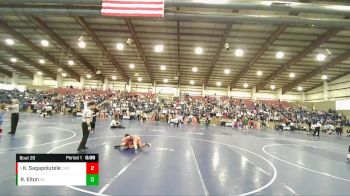 75 lbs Semifinal - Keli`i Sagapolutele, Champions Wrestling Club vs Rockwell Elton, Payson Pride