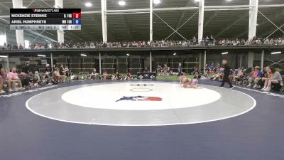 95 lbs McKenzie Steinke, Illinois vs Ariel Humphreys, Missouri