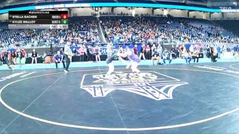 Girls-140 lbs Champ. Round 1 - Kylee Malloy, Olivet (Girls) vs Stella Eachen, Three Rivers (Girls)