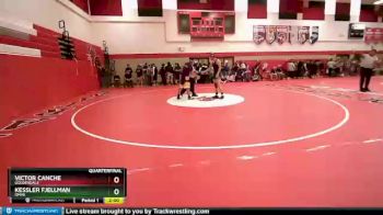 170 lbs Quarterfinal - Kessler Fjellman, Omak vs Victor Canche, Goldendale