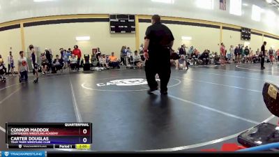 77 lbs Quarterfinal - Connor Maddox, Contenders Wrestling Academy vs Carter Douglas, Team Tiger Wrestling Club