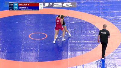 73 kg 1/8 Final - Yeseniya Saladun, Belarus vs Lyra Lederer, Germany