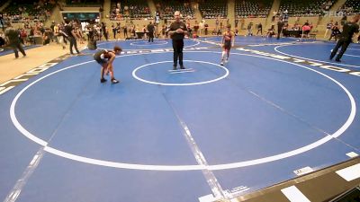 76 lbs Rr Rnd 2 - Caiden Allen, Tulsa Blue T Panthers vs Kash Scalf, Cushing Tigers