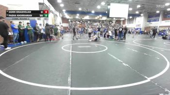 138 lbs Cons. Round 3 - Pasha Khorramian, Trabuco Hills vs Jaden Eisagholian, Calvary Chapel (Santa Ana)
