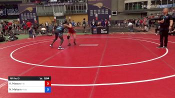 65 kg Rr Rnd 3 - Alioz Mason, The Factory Wrestling Club vs Nina Makem, Twin Cities Regional Training Center
