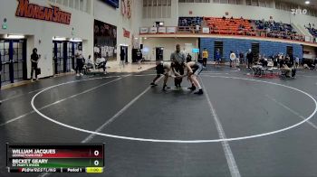 113 lbs Cons. Semi - Becket Geary, St. Mary`s Ryken vs William Jacques, Georgetown Prep