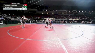 235 lbs Round Of 16 - Zachary Kaminski, Liberty vs Devon Whitt, Akron