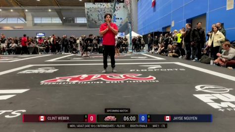 Clint Weber vs Jayse Nguyen 2025 ADCC Vancouver Open