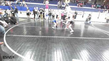 76 lbs Rr Rnd 5 - Cain Howeth, Barnsdall Youth Wrestling vs Kaedyn Gerken, Stroud Youth Wrestling Club