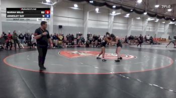 124 lbs 3rd Place Match - Mariah Mills, West Liberty vs Annesley Day, Tiffin